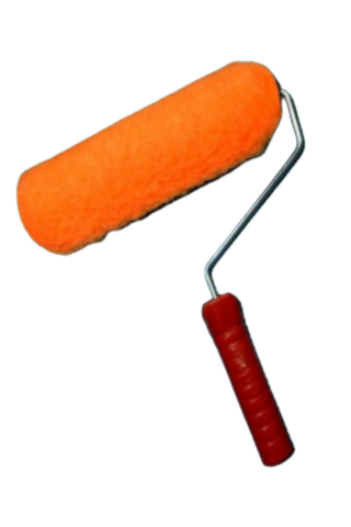 RODILLO FELPA POLIESTER ZANAHORIA FN019