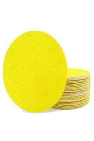 DISCO LIJA AMARILLA CON VELCRO LDVA05